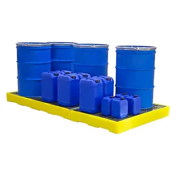 Plastic Spill Pallet for 6 drums