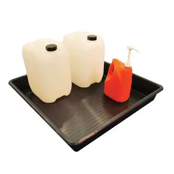 Black drip tray spill containment