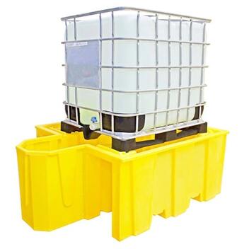 IBC Spill Pallet For 1 x 1000ltr IBC With Integral Dispensing, ROMOLD-BB1D